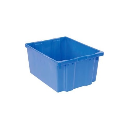 LEWISBins SN3024-15 Polyethylene Container 30L X 24W X 15H, Blue